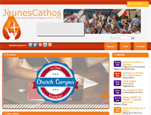 Tablet Screenshot of jeunescathos.org
